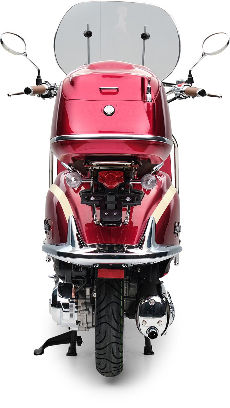 EasyCruiser Artemis Rot Beige 50 ccm