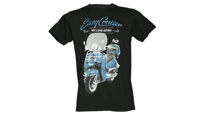 T-Shirt EasyCruiser Schwarz/Blau