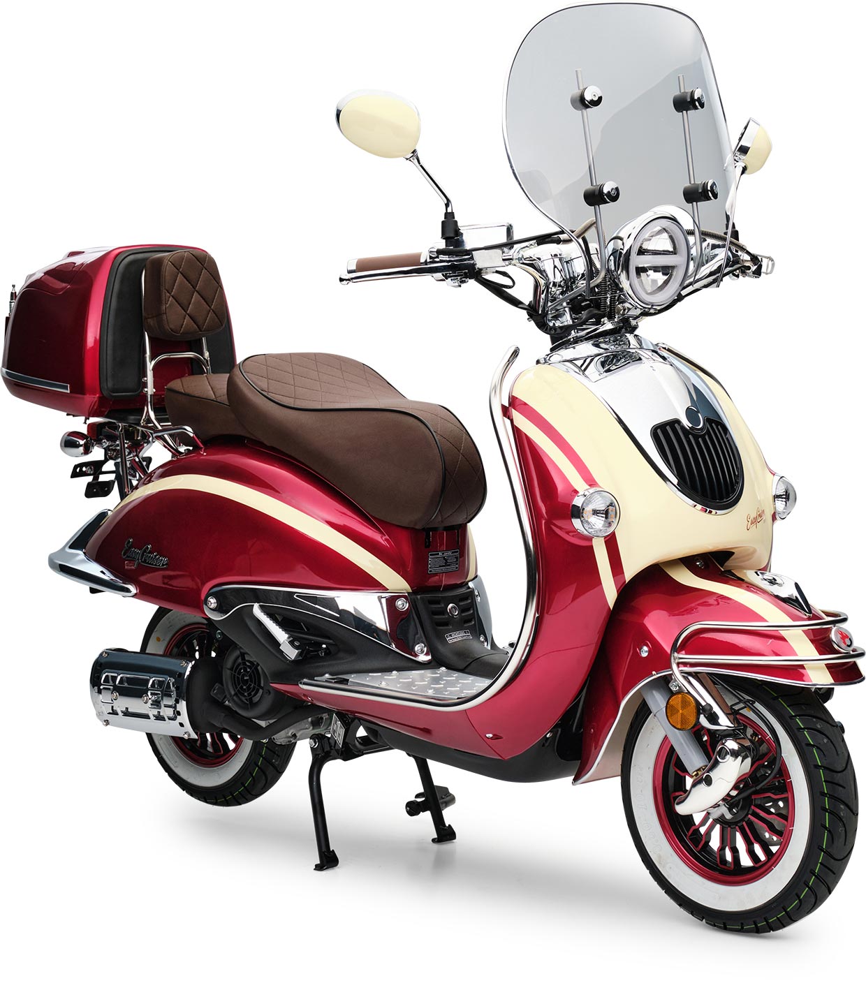 EasyCruiser Artemis Rot Beige 50 ccm
