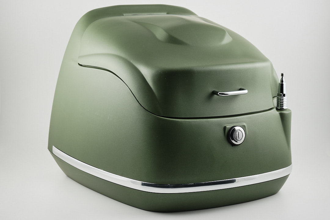 Topcase 40 L Grün/Matt