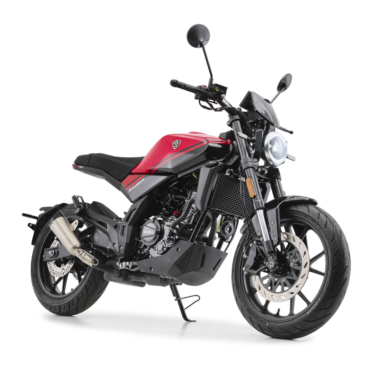 Scrambler 125 ccm Rot