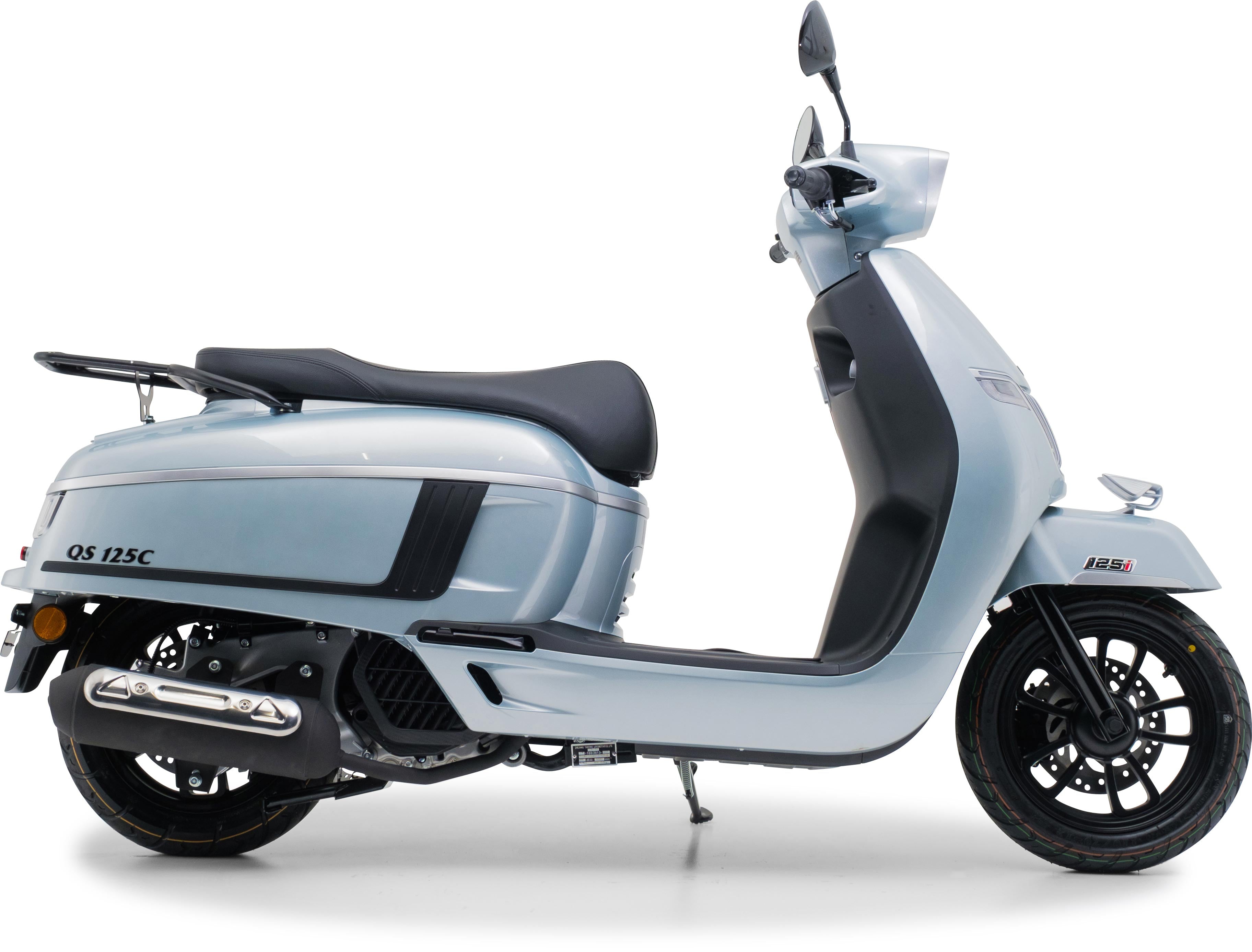 QS125 C Silber 125 ccm