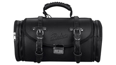 Retro Tasche Lederoptik Größe L Schwarz